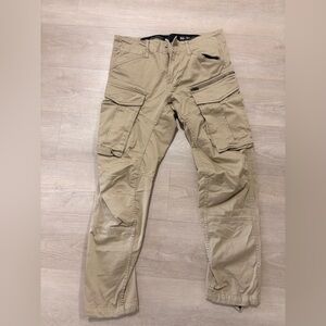 G-Star Men's Khaki Cargo Pants